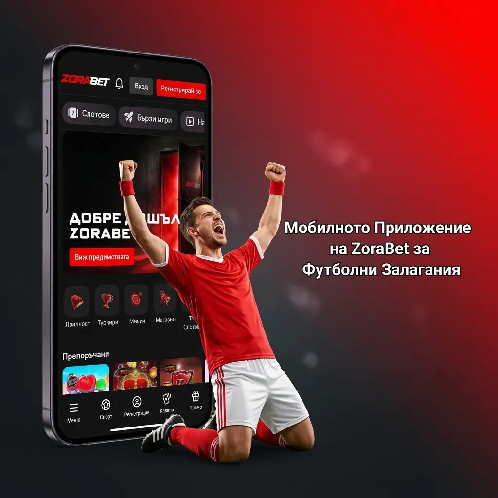 Мобилното приложение на ZoraBet за футболни залагания на Android и iOS устройства
