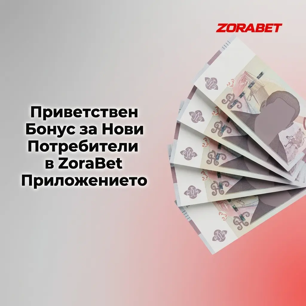Приветствен бонус 500% до 3000 EUR за нови потребители в ZoraBet мобилното приложение