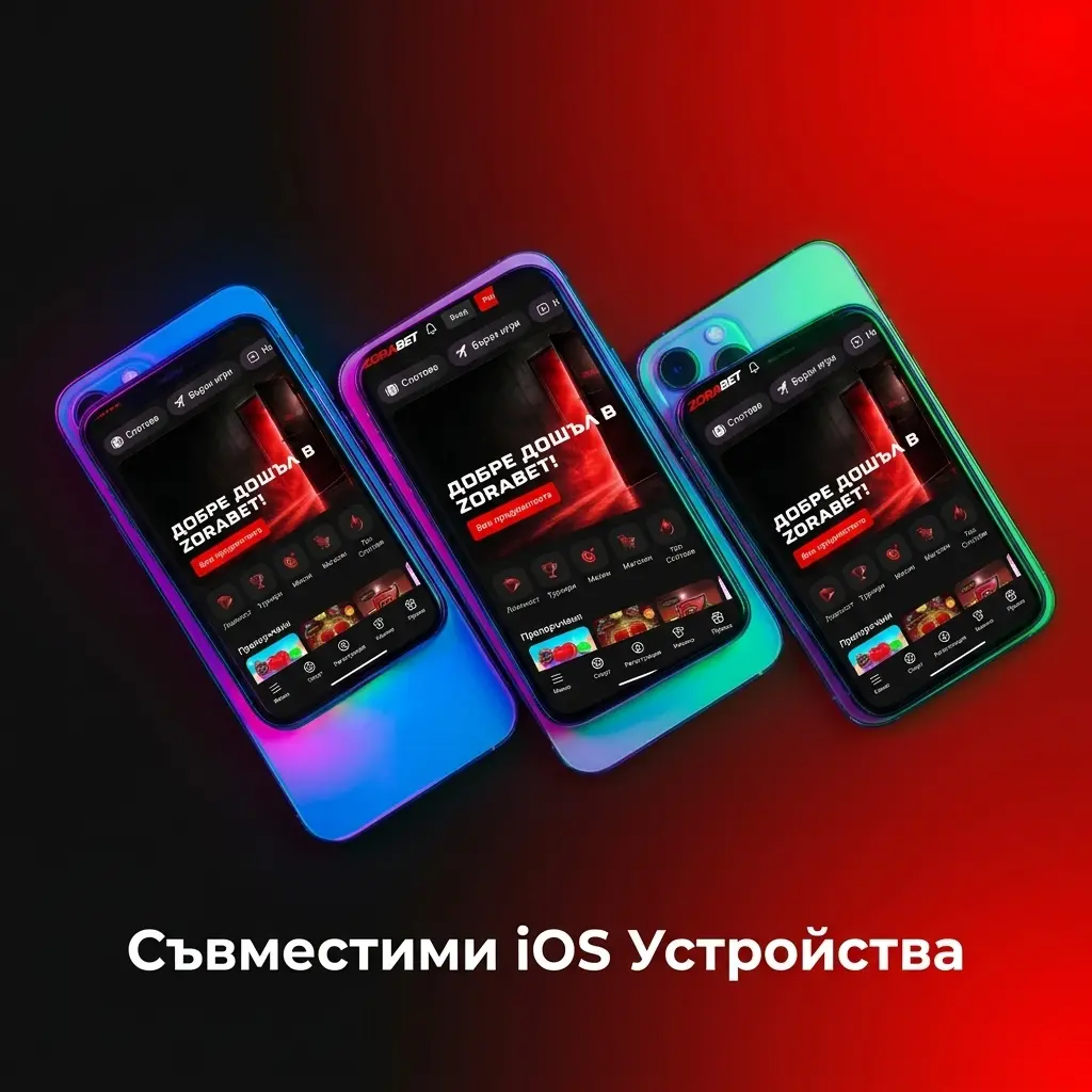 Съвместими iOS устройства – iPhone X до 15 и iPad Air/Pro модели поддържащи приложението